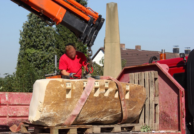 Lithobarium wird aufgeladen
